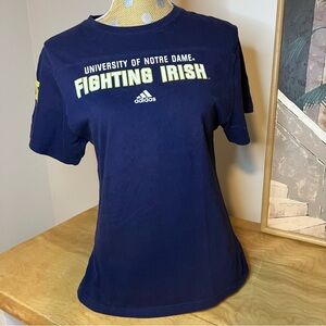 Adidas Notre Dame Fighting Irish Girls 14/16 Tee